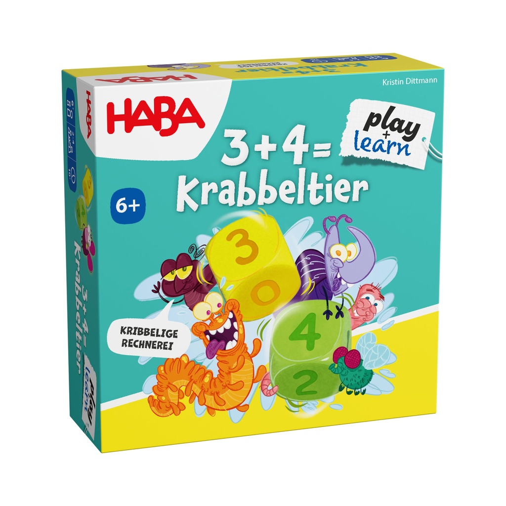 HABA - 3+4=Krabbeltier