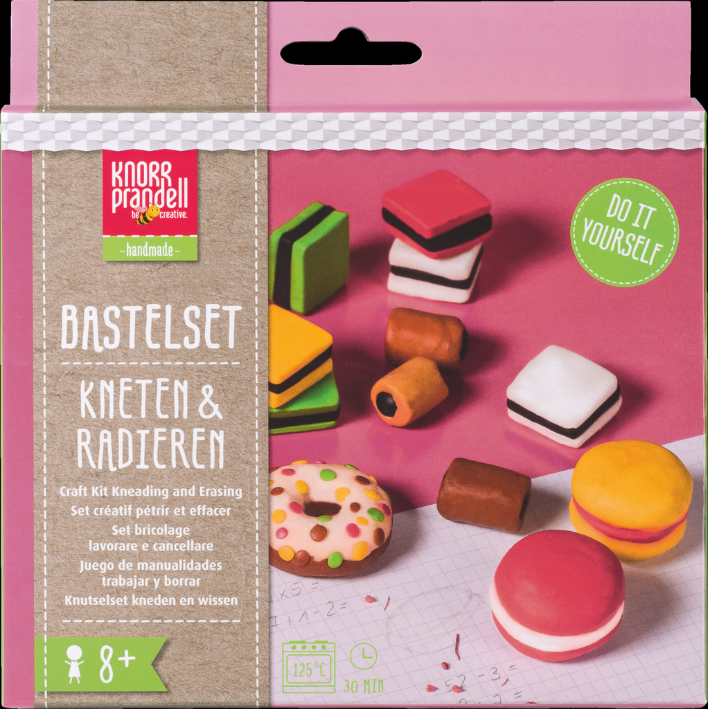 Bastelset Kneten & Radieren Tasty Candies