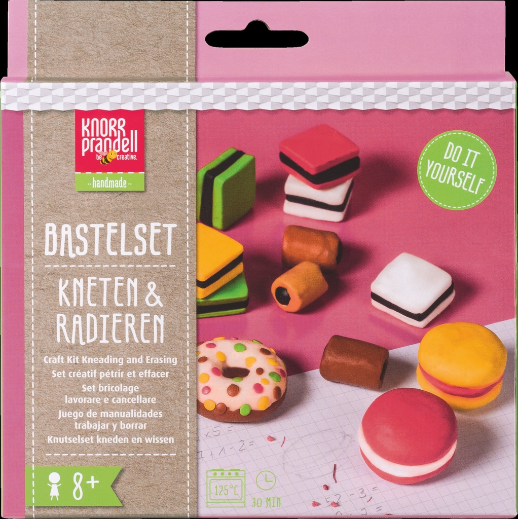 Bastelset Kneten & Radieren Tasty Candies
