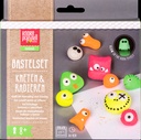 Bastelset Kneten & Radieren Crazy Neon