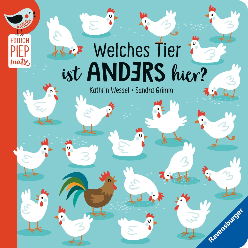 [9783473411603] Welches Tier ist anders hier? – Unterschiede finden mit lustigen Tieren für Kinder ab 18 Monaten
