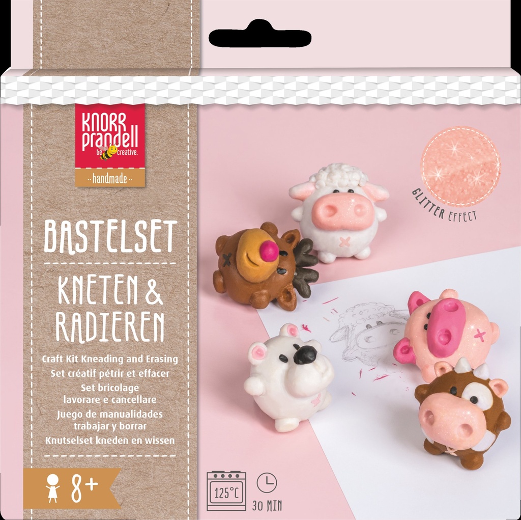 Bastelset Kneten & Radieren Friends