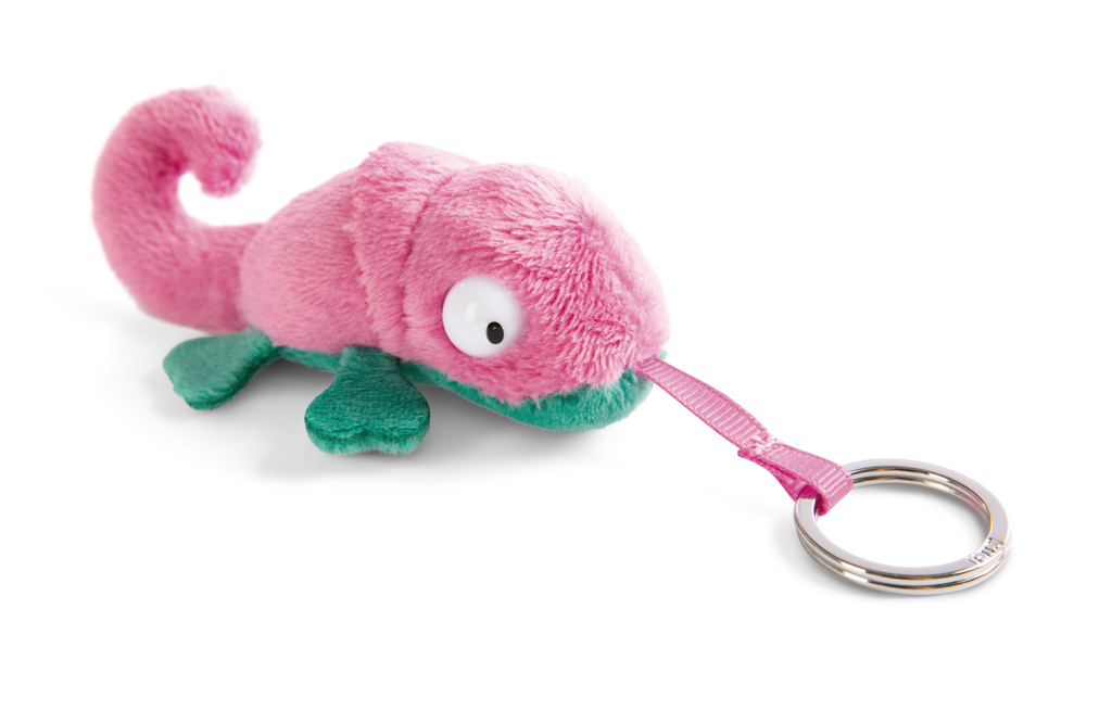 Schlüsselanhänger Pinkes Chamäleon Candymon NICI GREEN