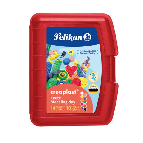 Creaplast Kinderknete 198/10R Rot 240g