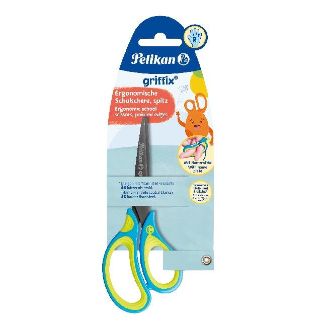 [4012700810243] Schere griffix SC1BRS NFB re spitz /1/B