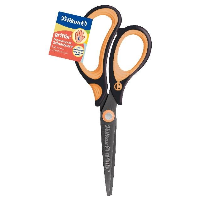 [4012700819048] Schere griffix SC1LS NeonBlac li sp FS/3