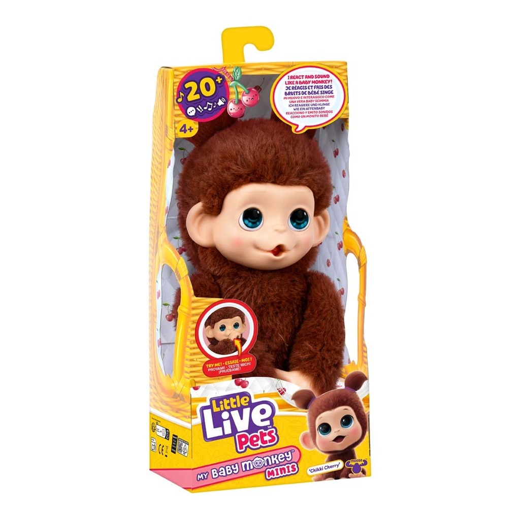 Little Live Pets My Baby Monkey Mini