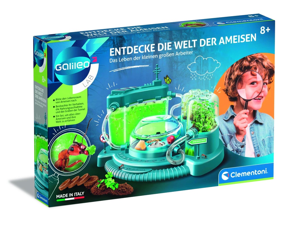 Experimentierset Galileo Entdecke die Welt der Ameisen