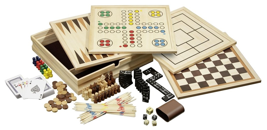 [4014156030985] Holz Spielesammlung 10, medium, FSC 100%