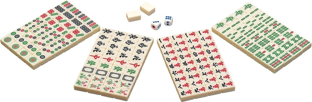 [4014156032620] Mah Jongg, klein, ohne arabische Zahlen