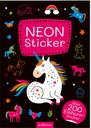 Neon-Sticker: Über 200 Einhorn-Aufkleber mit Leuchteffekt