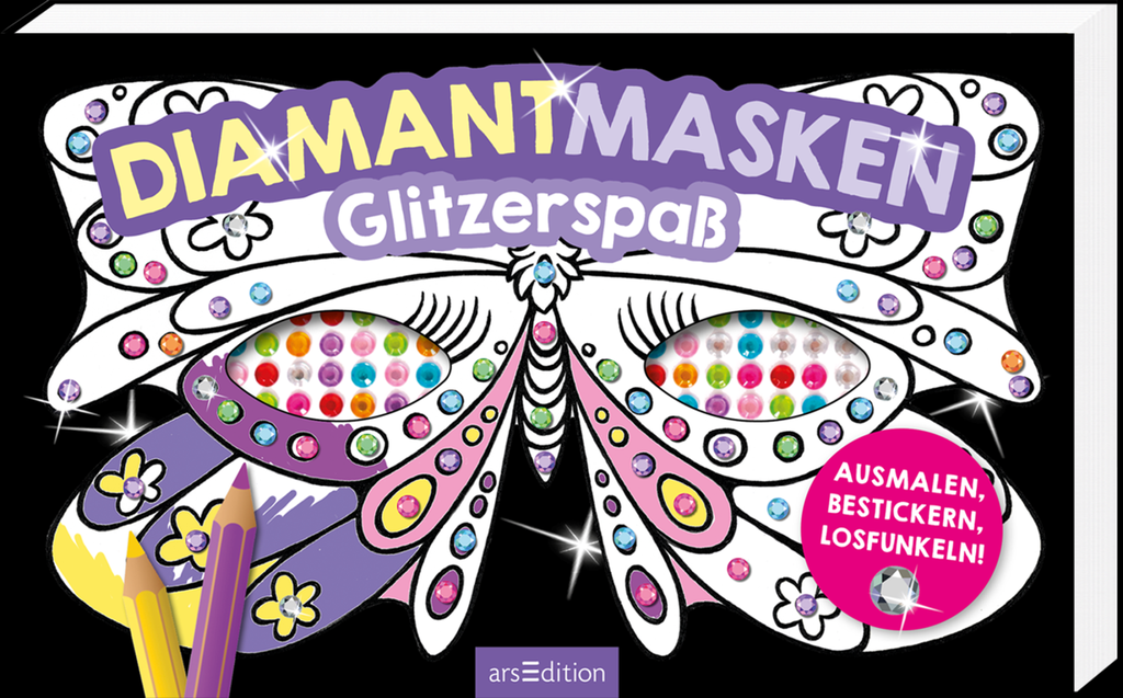Diamantmasken – Glitzerspaß
