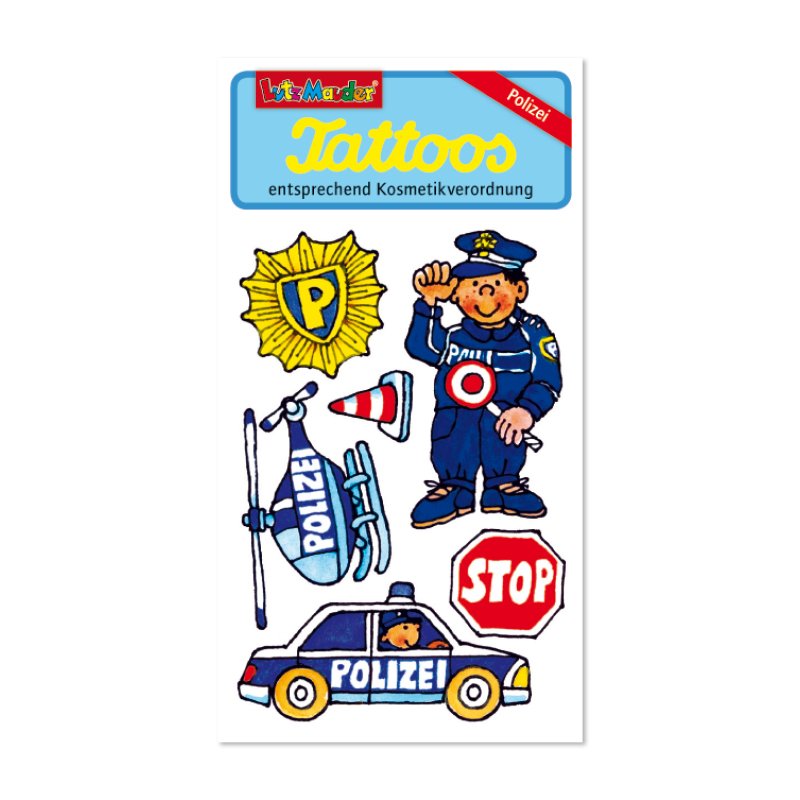 [4026477445911] Tattoo Polizei               