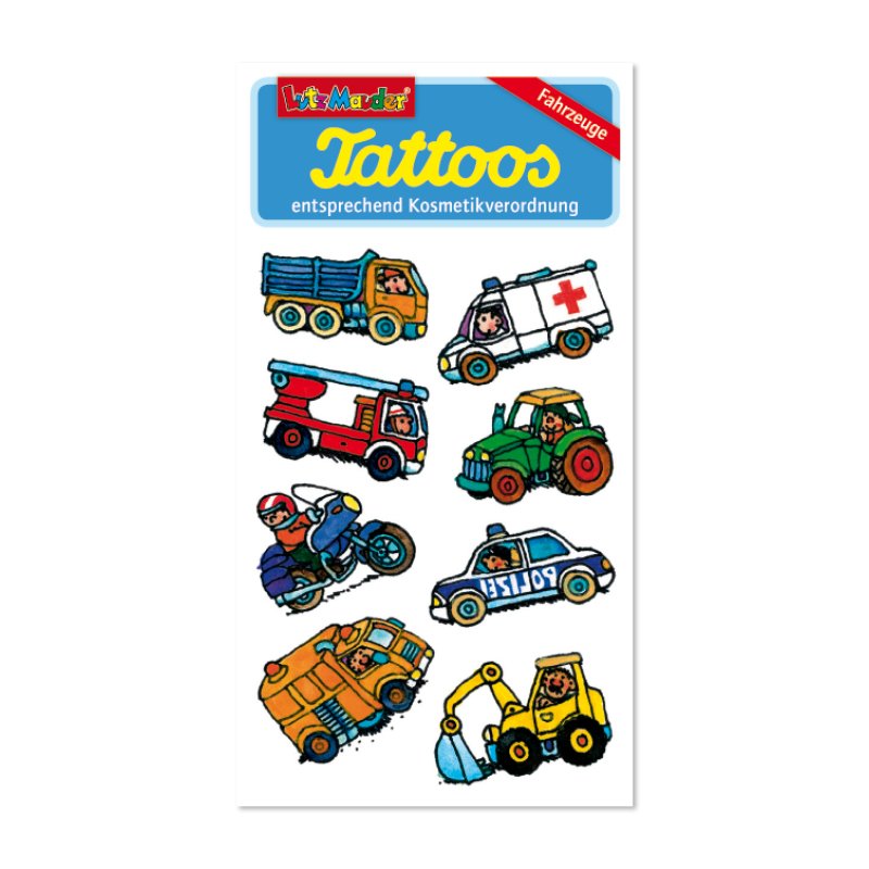 [4026477446024] Tattoo Fahrzeuge