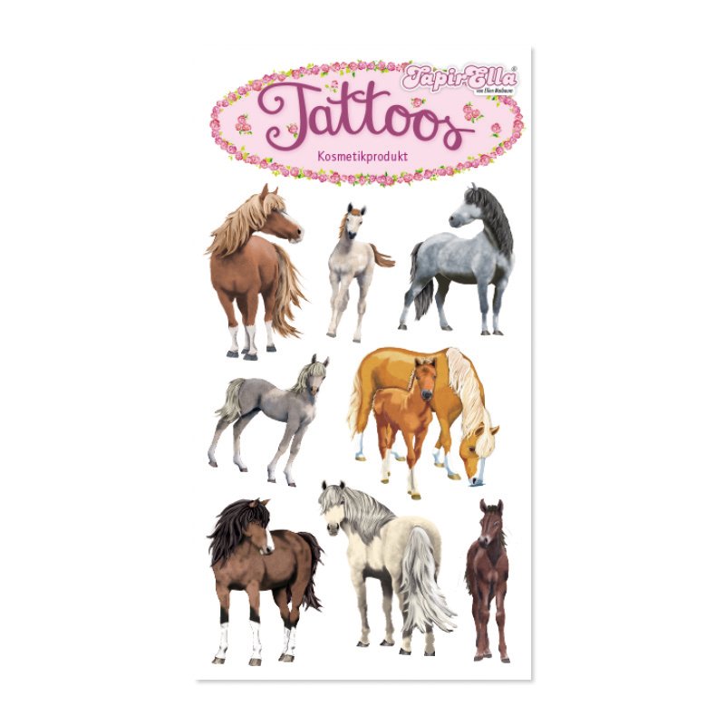 [4026477446901] TapirElla Tattoo Pferde 3