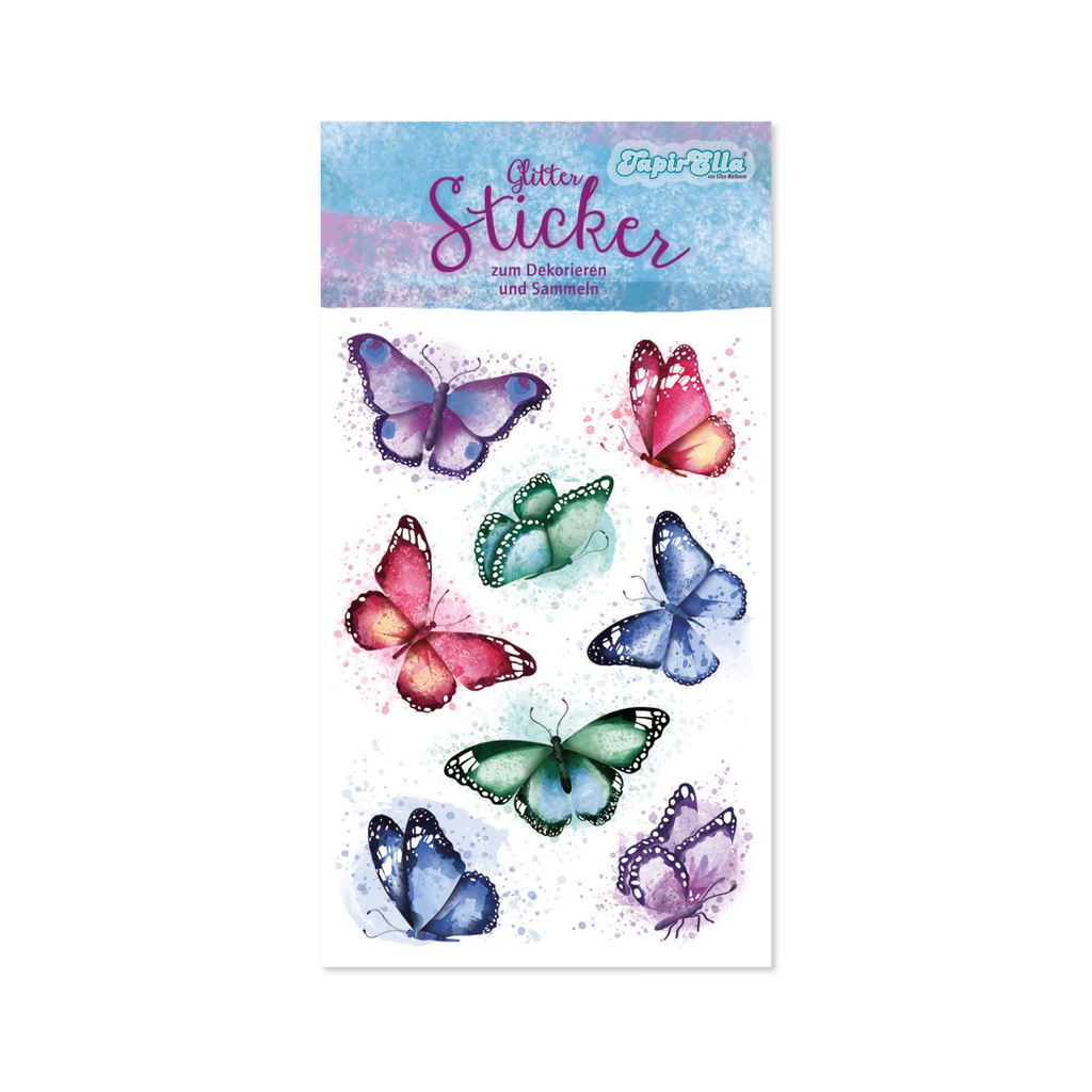 TapirElla Glitter-Sticker, Sc