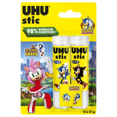 UHU Klebestift 2x21g BTS 2025 gelb 42 Gramm