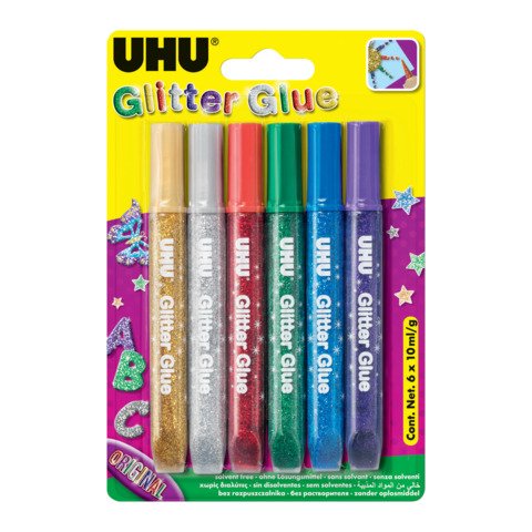 [4026700390407] UHU YC Glitter Glue Original Blister