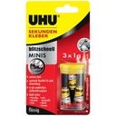 UHU sek. bs minis 3x1g D/F/I