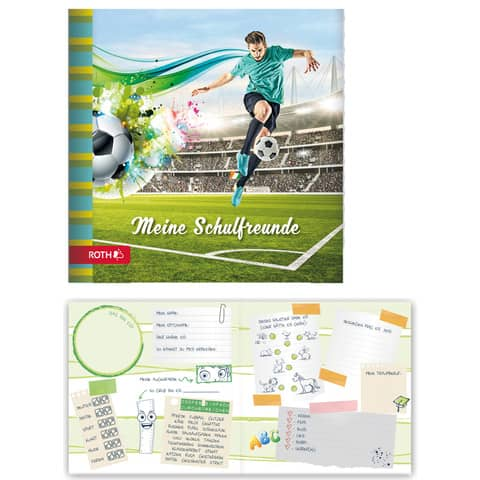 Roth Freundebuch Fußballstar