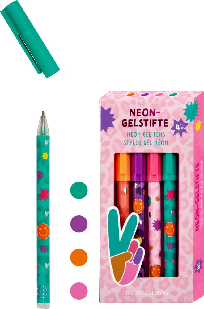 [4029753227256] Neon-Gelstifte - Friends Forever