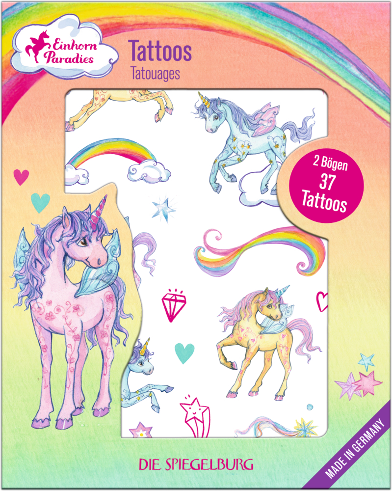 Tattoos - Einhorn-Paradies