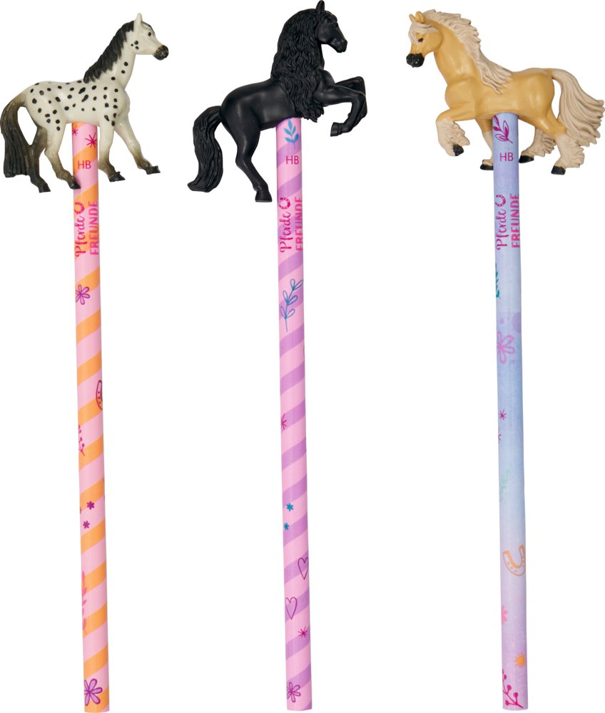Topper-Bleistift - Pferdefreu