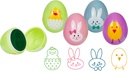 Ei-Stempel - Fröhliche Ostern, sort. im Display