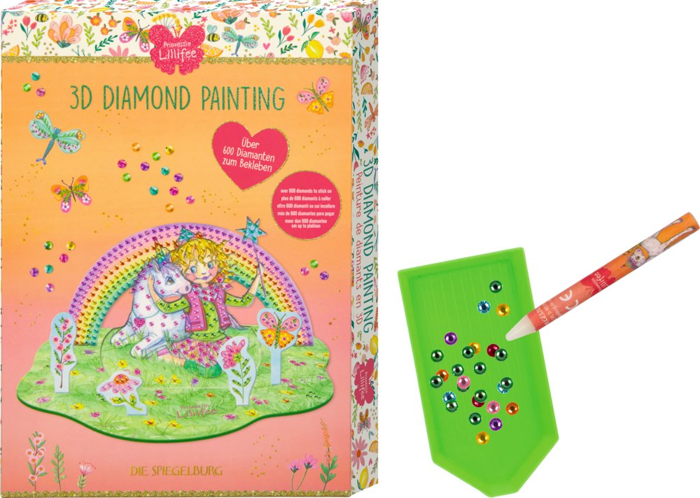 [4029753232403] 3D Diamond Painting - Prinzessin Lillifee