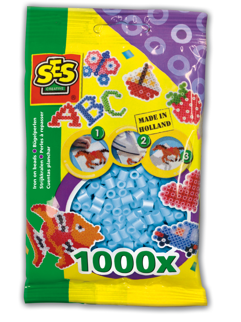 Bügelperlen 1.000 Stck. hautfarbe