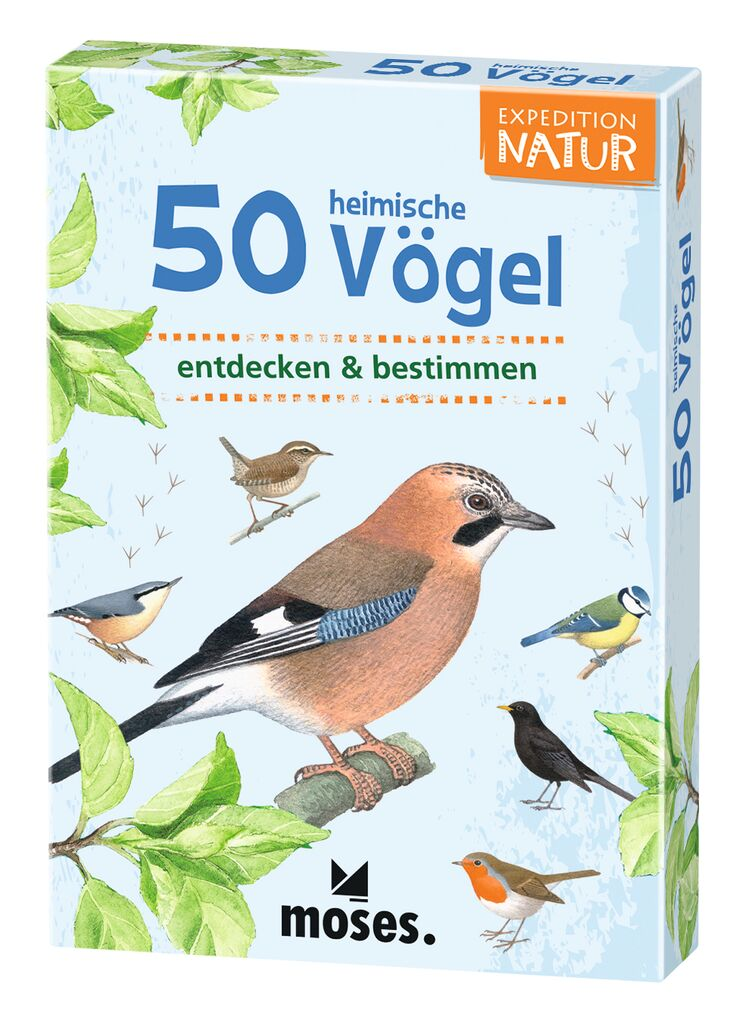 Exp Natur 50 heimische Vögel 