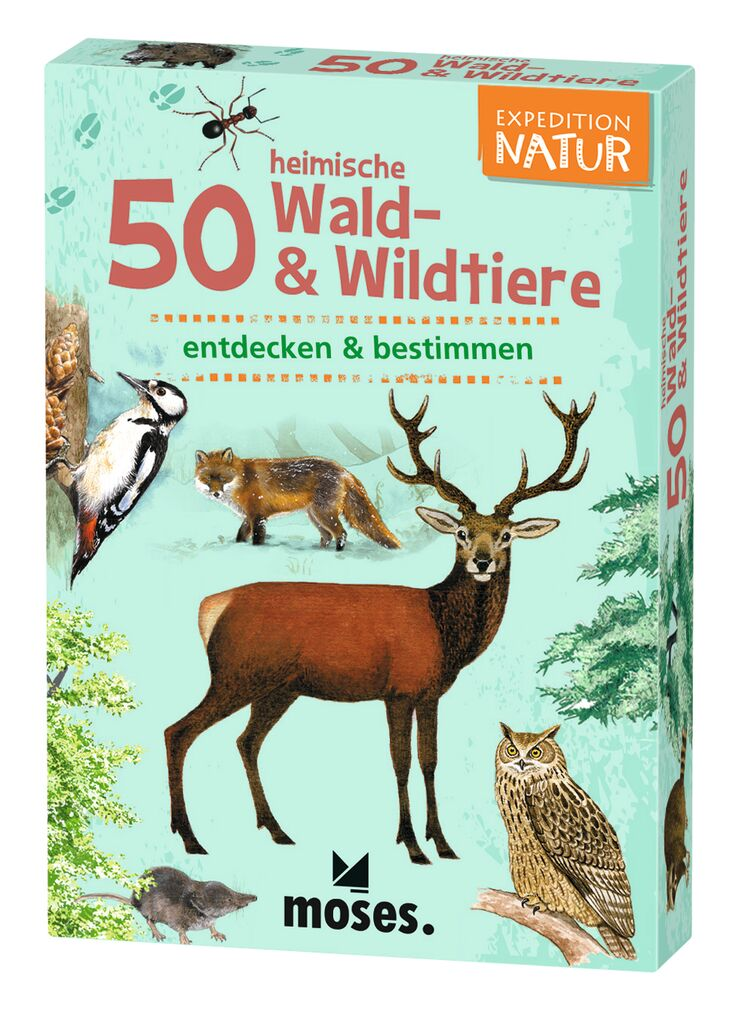  50 Wald- & Wildtiere