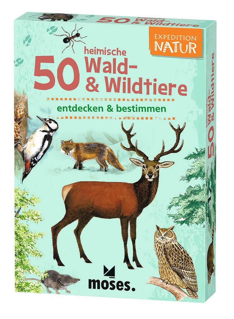  50 Wald- & Wildtiere