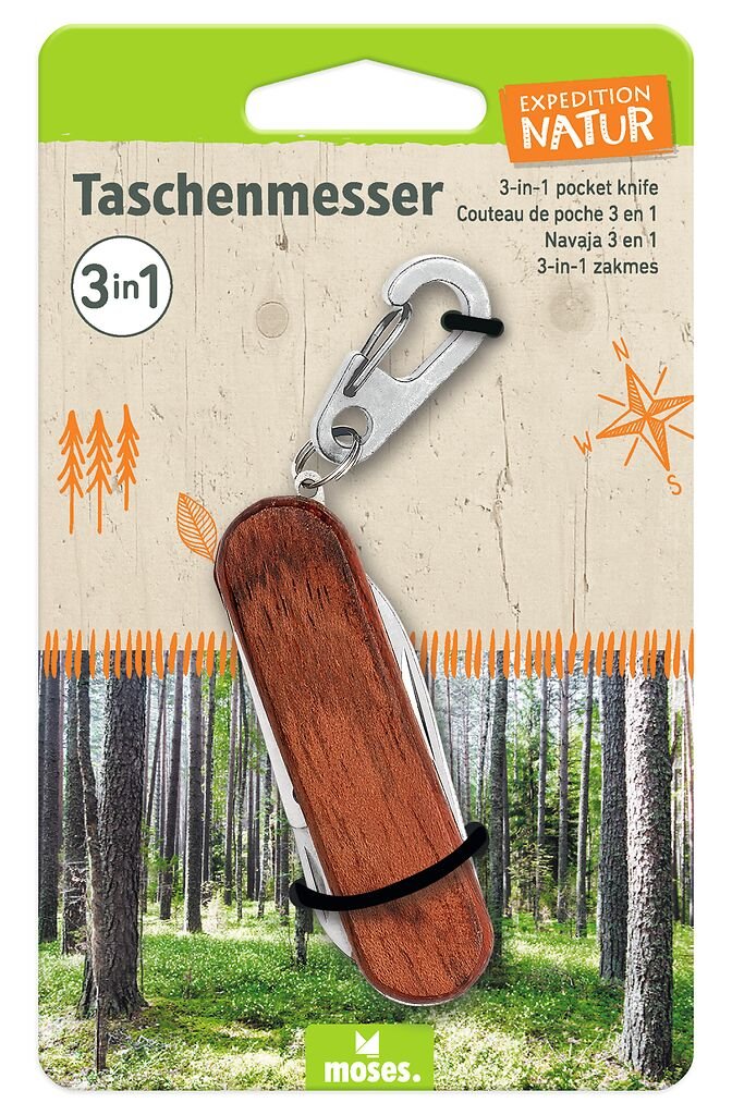 [4033477097989] Exp Natur Taschenmesser 3 in1