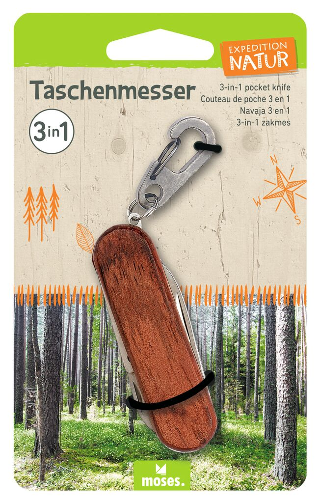 Exp Natur Taschenmesser 3 in1