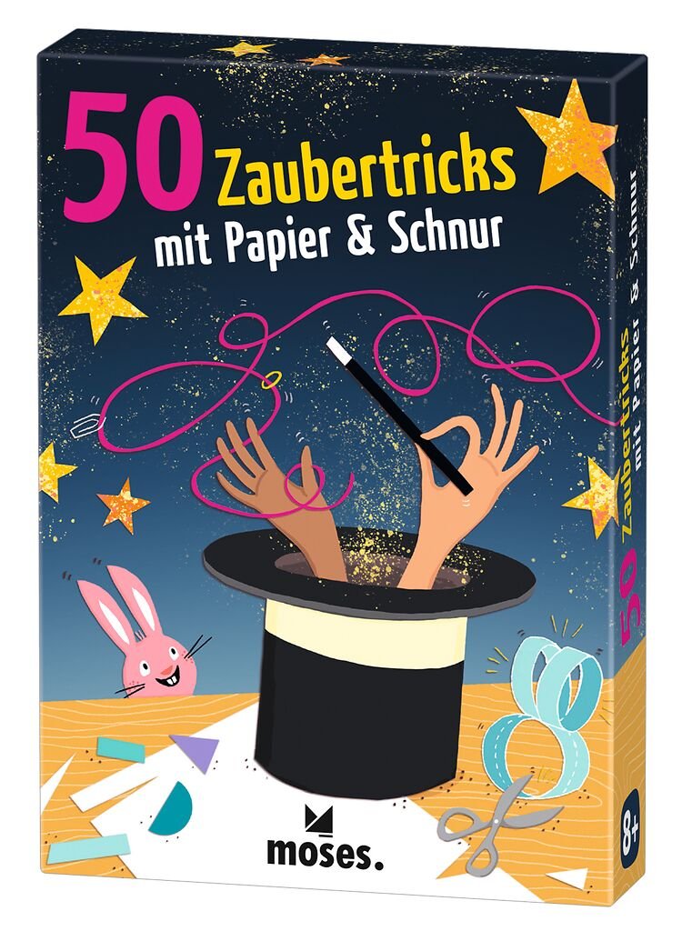 [4033477098474] 50Zaubertricks Papier& Schnur