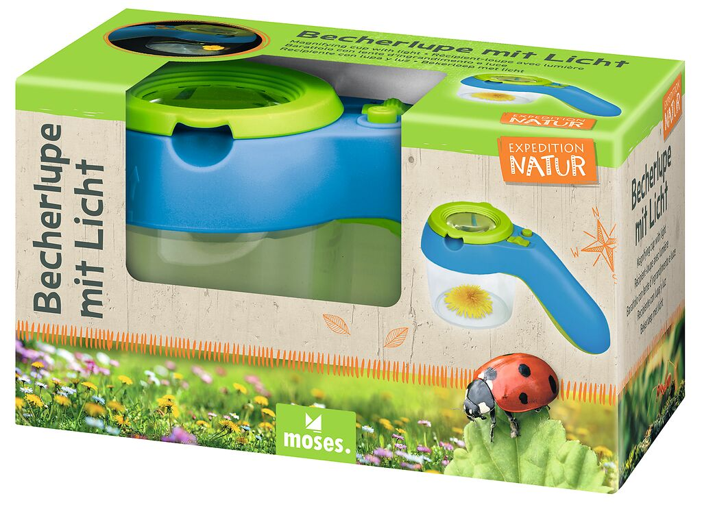 Exp Nat Becherlupe mit Licht 