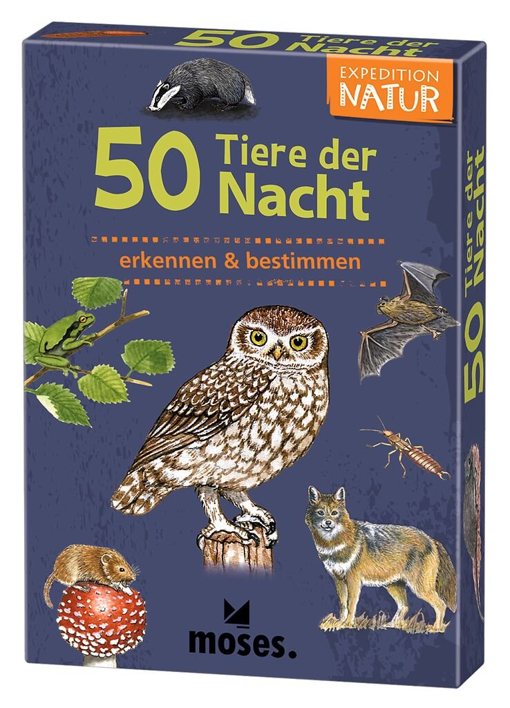 [4033477098658] Exp Natur 50 Tiere der Nacht
