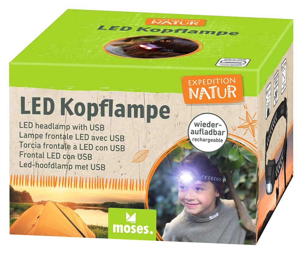 [4033477098719] Exp Natur LED-Kopflampe