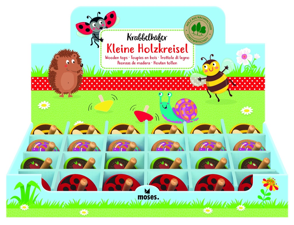 Kleine Holzkreisel