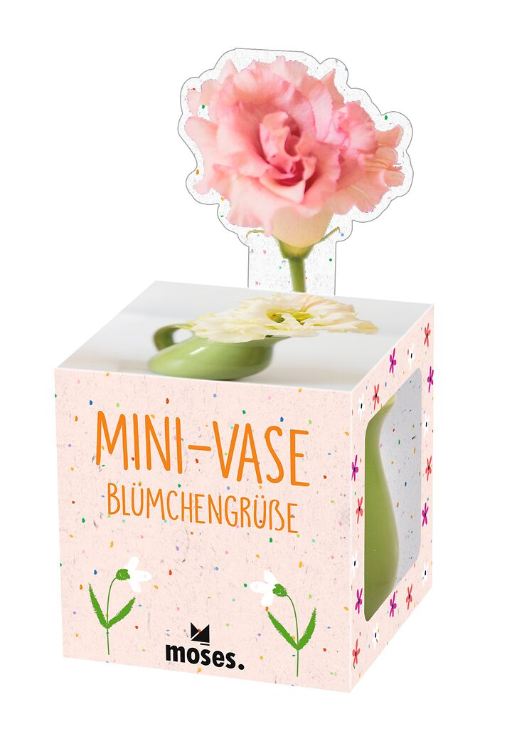Mini-Vase Blümchengrüße