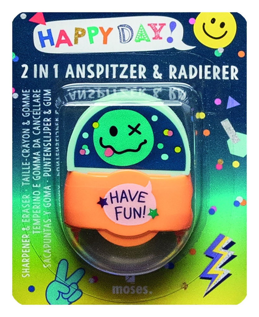 2 in 1 Anspitzer & Radierer