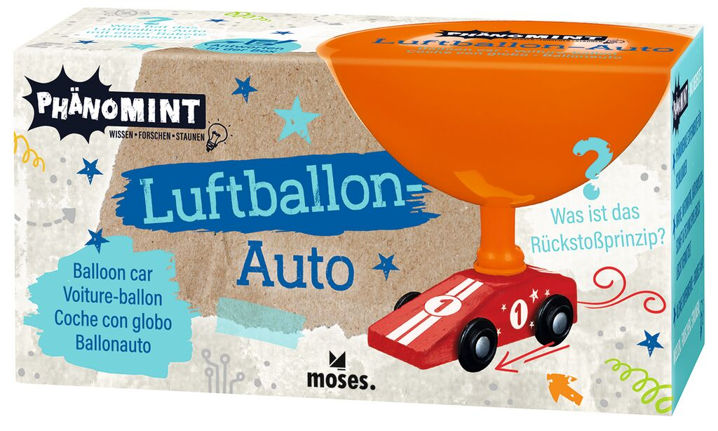 PhänoMINT Luftballon-Auto