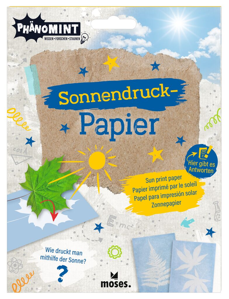 PhänoMINT Sonnendruck-Papier