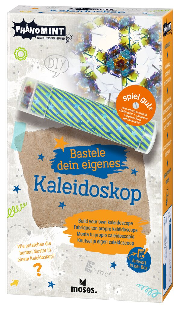 PhänoMINT Kaleidoskop selber basteln