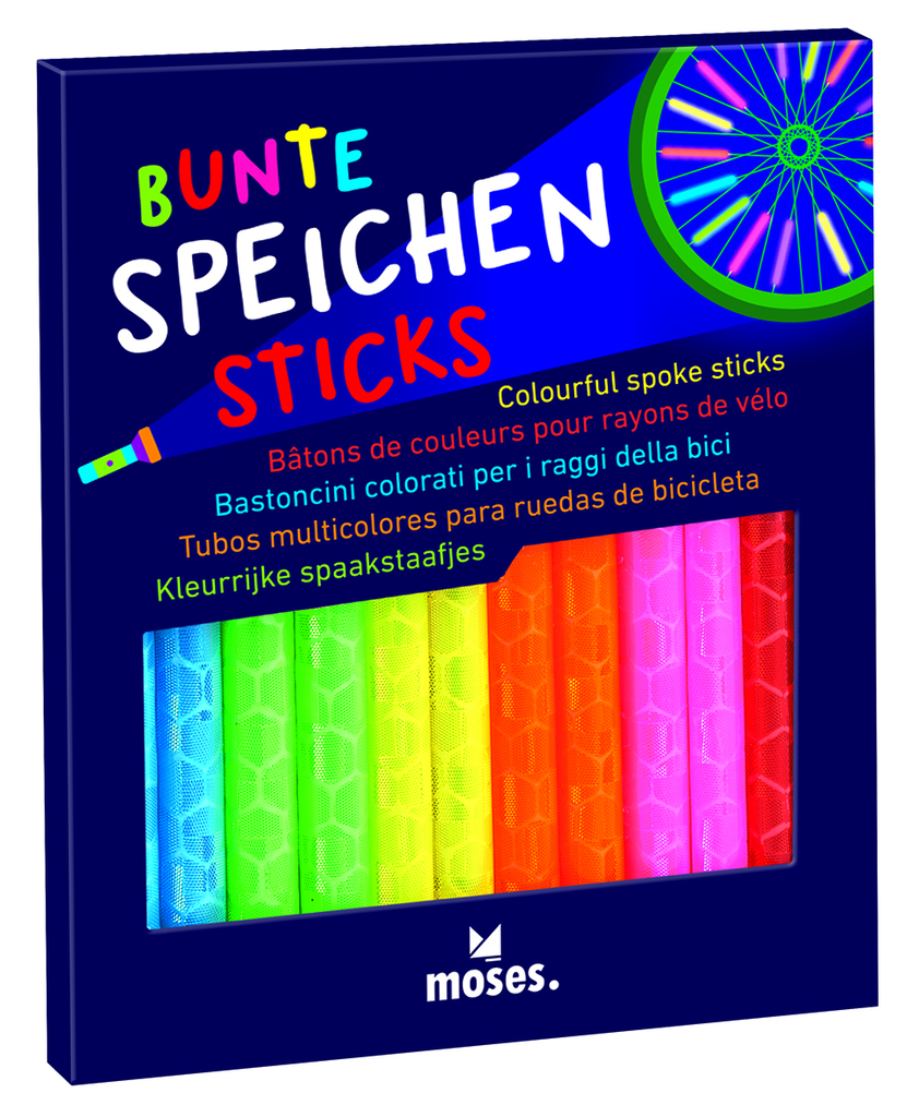 Bunte Speichensticks
