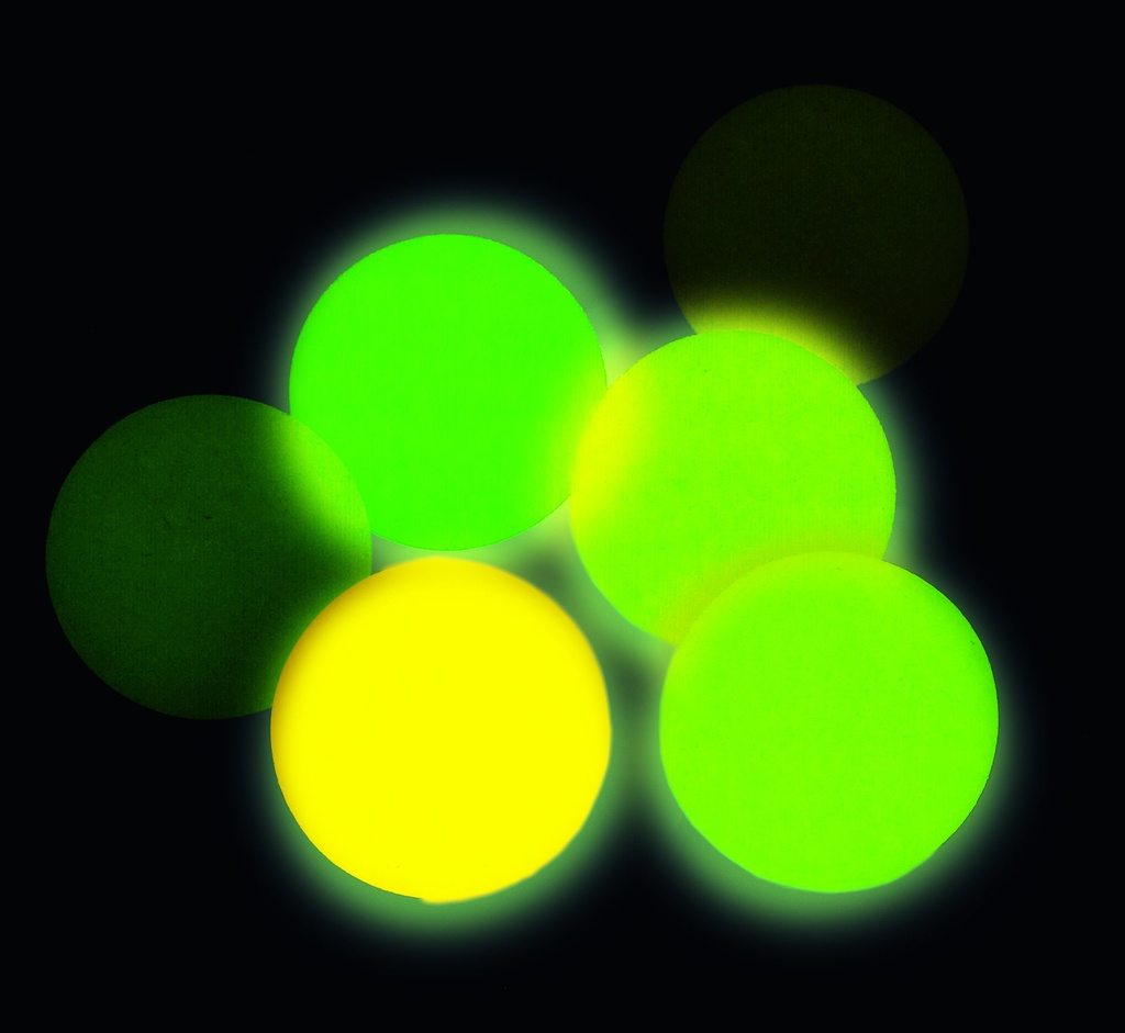 Leuchtende Mondscheinflummis