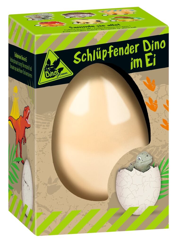 [4033477401038] Schlüpfende Dinos im Ei 