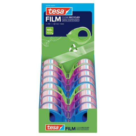 tesa Handabroller Mini gefüllt Eco&Clear 19mmx10m