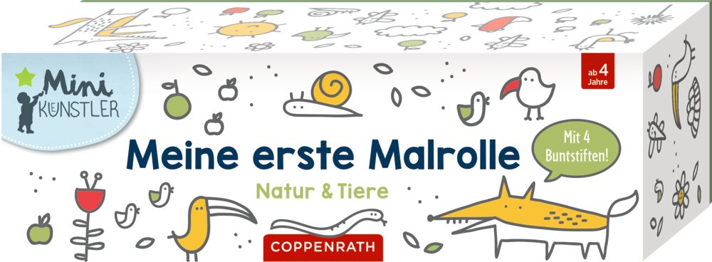 [4050003956855] Meine 1. Malrolle - Natur & Tiere (Mini-Künstler)